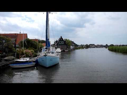 Self service chain ferry Oost-Knollendam Zelfbedienings kettingveerpont