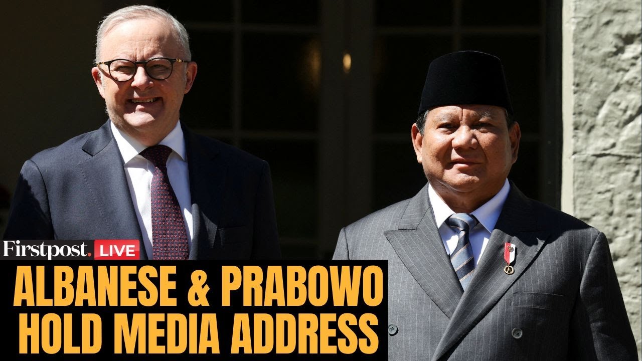 LIVE: Australia’s PM Albanese and Indonesia’s President Prabowo Address Joint Press Meet  | N18G