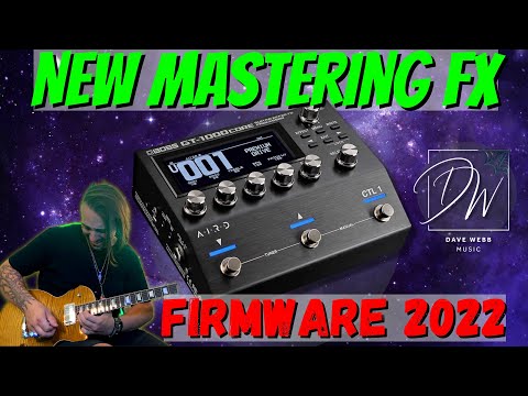 Using The Mastering FX - GT1000-Core Firmware Update
