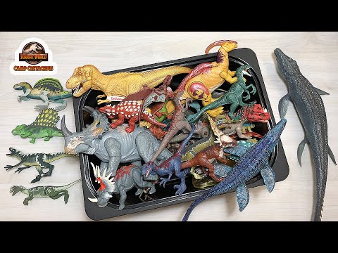 My 45 Recently Purchased Jurassic World Camp Cretaceous, Jurassic Park Dinosaurs Toys in a box