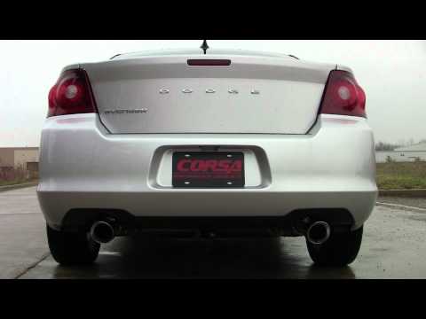 Hear the Roar of the CORSA Performance 2011-2014 Dodge Avenger Sport Exhaust PN 14413