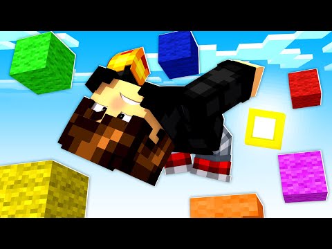 DESAFIO IMPOSSIVEL ARCO IRIS NO MINECRAFT!