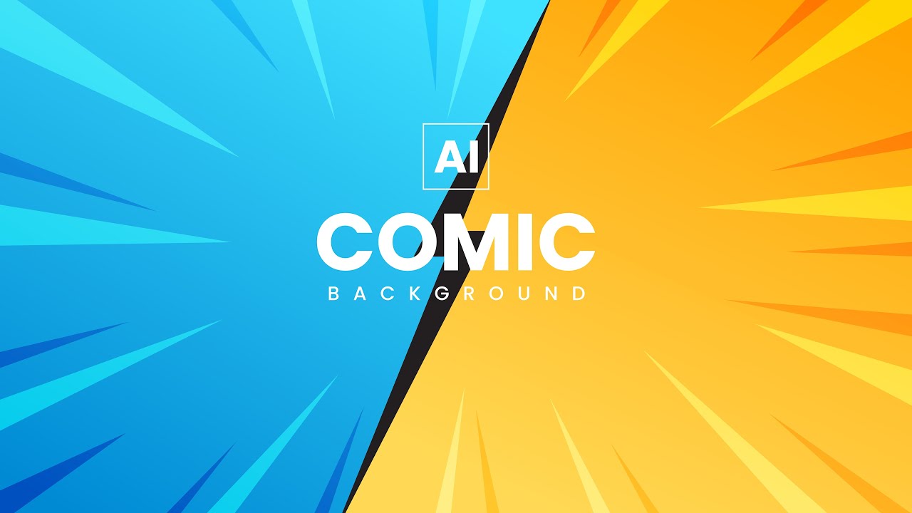 Comic Style Background Tutorial Using Adobe Illustrator