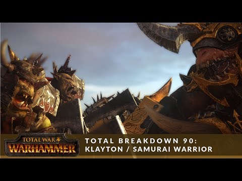 Total Breakdown 90 - Chaos vs Greenskins (Klayton vs Samurai Warrior) - Total War Battle Replay