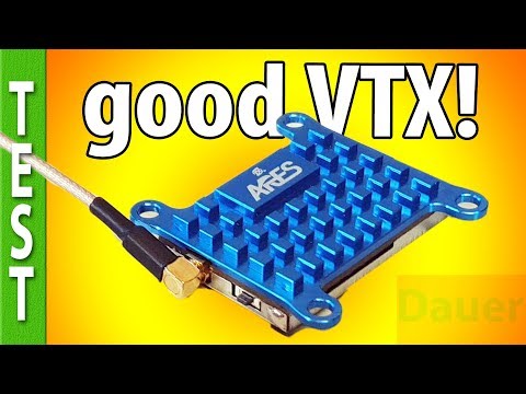keep your VTX cool! (FXT Ares 1W VTX - HEAT vs RF power)