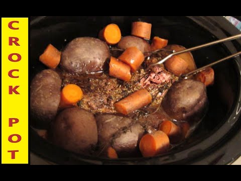 Crock Pot Roast Recipe -- "Pot Roast Recipe"