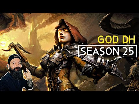 GOD DH | SEASON 25 PATCH 2.7.2 GAMEPLAY & BUILD GUIDE DIABLO 3 DEMON HUNTER GEARS SET