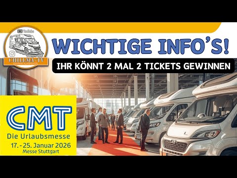 CMT 2026 in Stuttgart - Wichtige Informationen zur Messe mit Gewinnspiel/Verlosung #cmt  #cmt2026