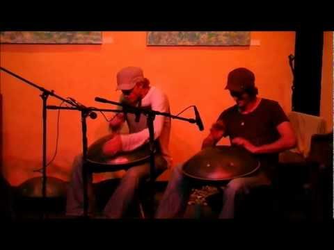 Hang Massive (hang drum duo) - Live @ The Laughing Goat - September 2012