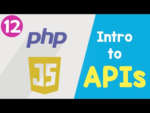 12 Using URL variables | Introduction to APIs in PHP Javascript | Quick programming tutorial