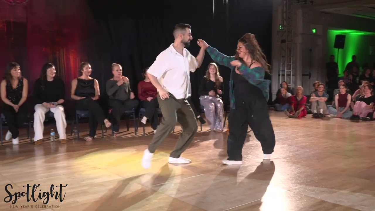 Spotlight New Year's Celebration 2025/2026 Champion Jack & Jill Jerome Subey & Ariel Peck