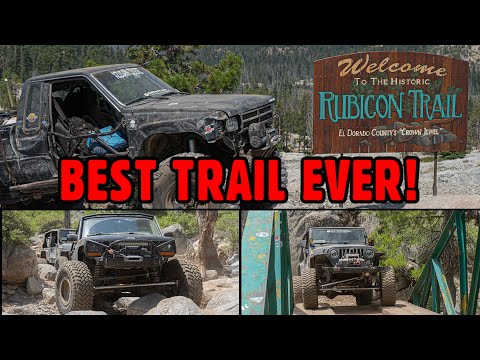 AMERICAS MOST ICONIC ROCK CRAWLING TRAIL | The Rubicon, Trail Feature