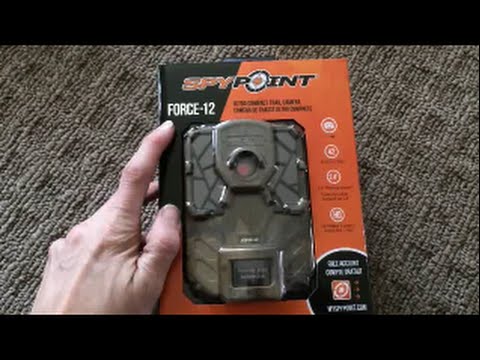 How to set up Spypoint FORCE-12 12MP Invisible Flash LED Trail Camera Game Hunting Review