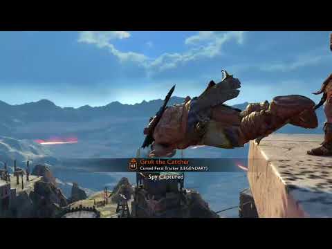 Shadow of War: Legendary Demented Orc Captures Spy!!!