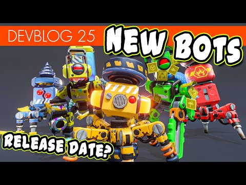 NEW Bots & AUTOMATION For Chapter 2! - Scrap Mechanic Devblog 25 Review