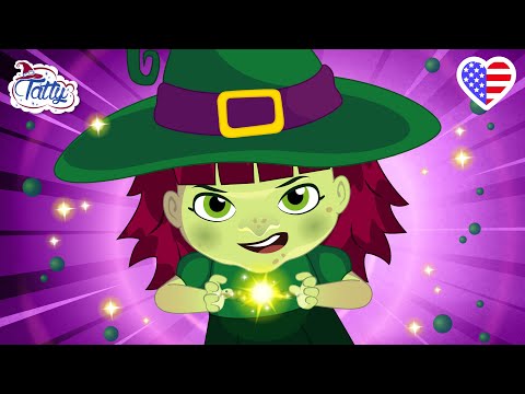 Evil Witch: Tatty Gets Magic Flu | Witch Cartoons for Kids