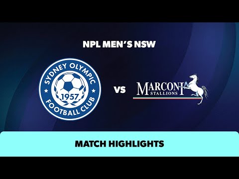 NPL Men's NSW Round 4 Highlights – Sydney Olympic v Marconi Stallions