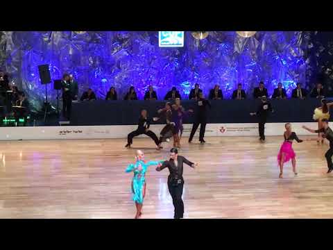 Grzegorz Zmokły - Magdalena Abramowicz, 1/4 Samba WO Elbląg 2017