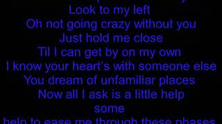 On my own (Bishara) Piano instrumental acoustic karaoke