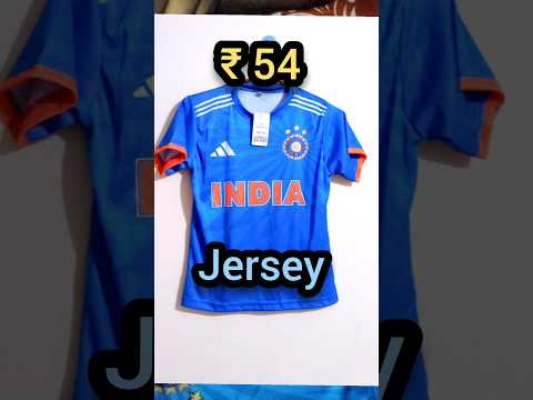 Free up Rs 54 India team jersey unboxing| India team jersey unboxing #shorts #viral #trending