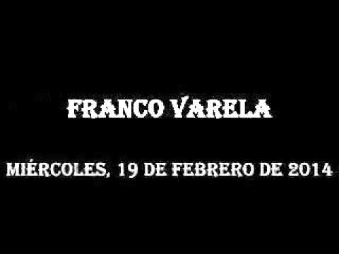 Franco Varela -YO NO SE OLVIDAR-