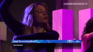 Break The Ice (interval act) dance rehearsal