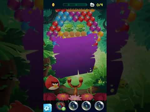 Angry Birds POP Bubble Shooter - Level 14. Gameplay Android
