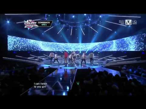 130221 SHINee - Beautiful + Dream Girl @M!Countdown HD