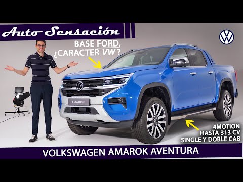 Presentación Volkswagen Amarok 2023 Aventura. El Volkswagen más Ford de todos.