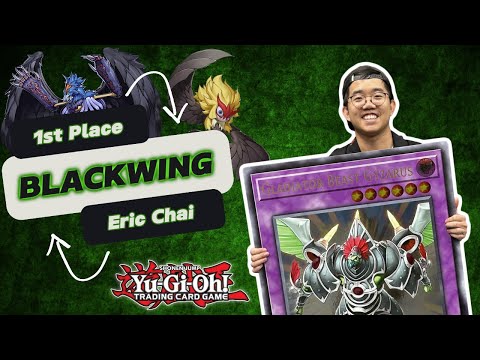 1st Place, YCS Houston Edison Giant Card Event Deck Profile | Eric Chai Blackwings