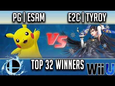 Smash'N'Splash 3 TOP 32 WINNERS - PG | ESAM (Pikachu) vs E2C | Tyroy (Bayonetta)