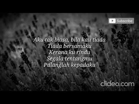 Lah Ahmad ft Aina Abdul Tunggu Kamu instrumental lyrics video