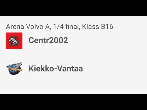 Riga cup 2018. Centr2002 - Kiekko-Vantaa. 15.04.18. 07-45.