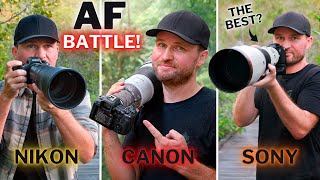 Why Everyone Loves Sony's Autofocus…But Most Choose Canon & Nikon!