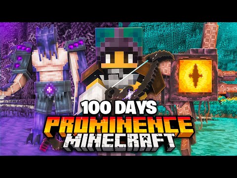 I Survived 100 Days as an ARCHER in Prominence II Minecraft (#2)