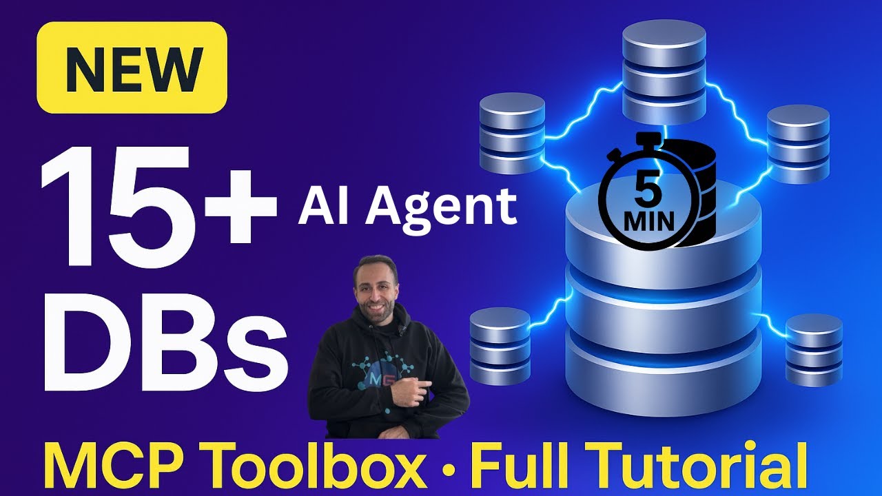Google’s NEW MCP Toolbox: Give Your AI Agent 15+ Databases  Access (Full Tutorial)