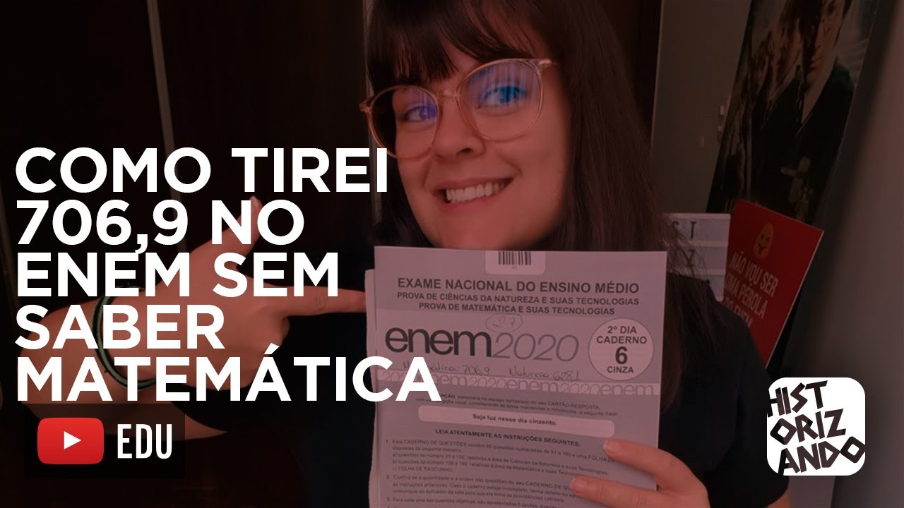 MÉDIA 700 NO ENEM PARA QUEM NÃO SABE MATEMÁTICA | ACERTANDO MAIS NO 2º DIA DE ENEM [Ajuda Tat]