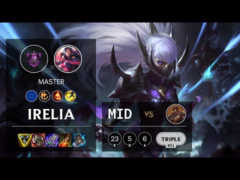 Irelia Mid vs Viktor - EUW Master Patch 10.25
