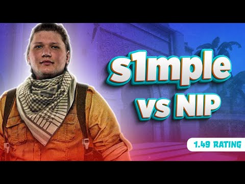NAVI s1mple POV vs NIP (25-12) - IEM Rio 2023 | CSGO
