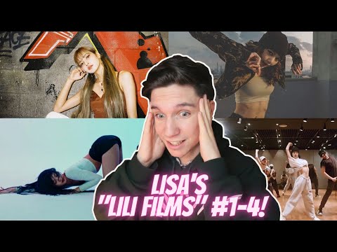 DANCER REACTS TO BLACKPINK | Lisa's Lili Films #1 to #4 Dance Performance Videos