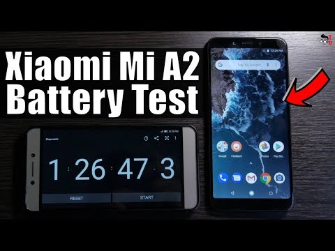 Xiaomi Mi A2 - Battery Drain Test & Charging Time