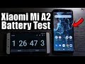 Xiaomi Mi A2 Battery Drain Test Charging Time