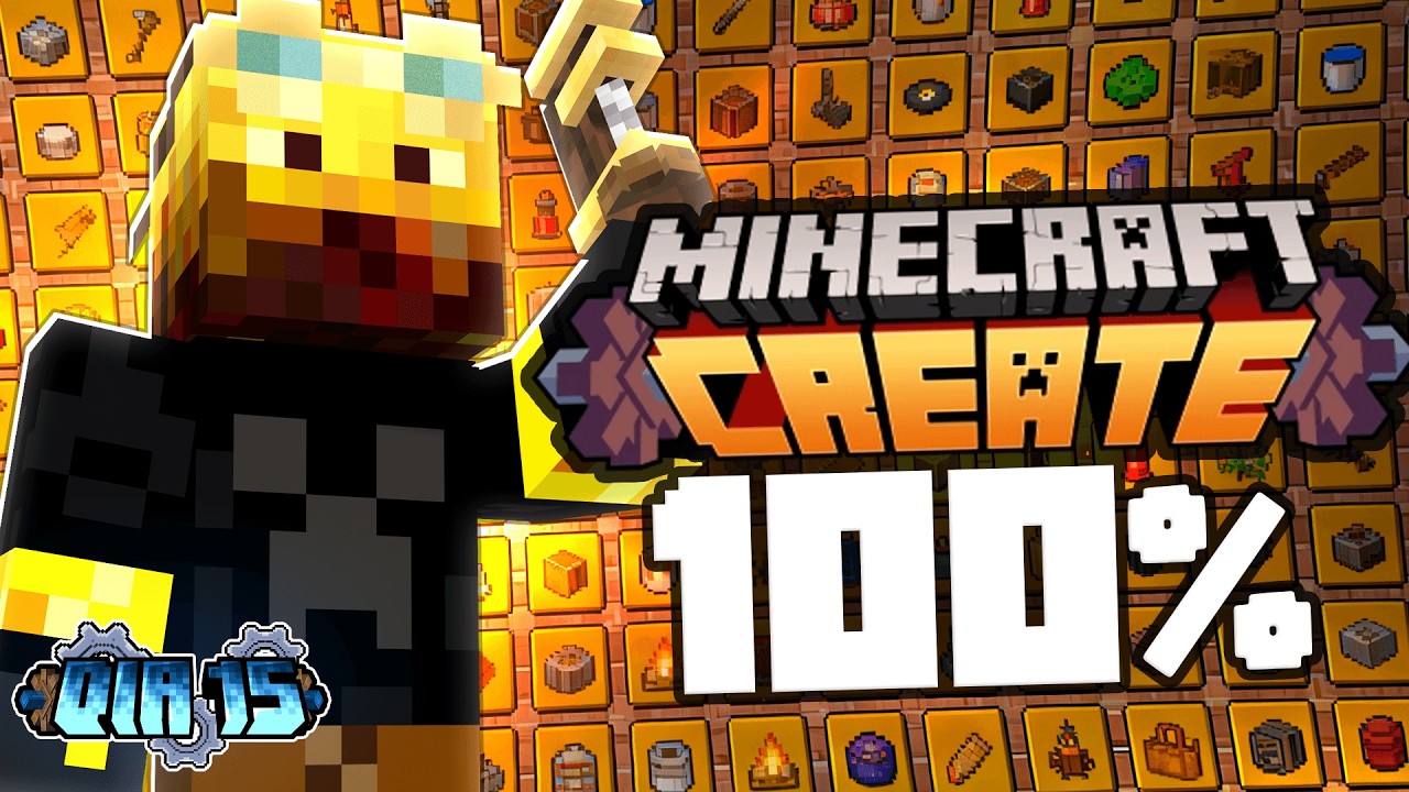 He Completado el 100% del Create Mod - Ingeniero Descubre Create Mod Día 15