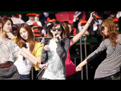 [Fancam] 110514 Taeyeon's High Notes - Hoot Rehearsal @ Pyeongchang