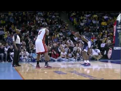 LeBron James 27 points 8 assists 12 rebounds (4 dunks) vs Bobcats full highlights 12/26/2012