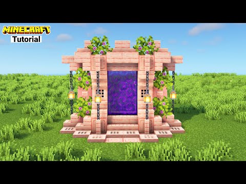 Minecraft 1.20 | Cherry Wood Nether Portal