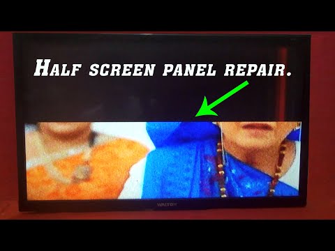 Half screen LED panel repair.#Pro Hack