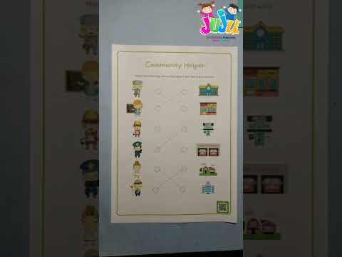 Community Helper worksheet