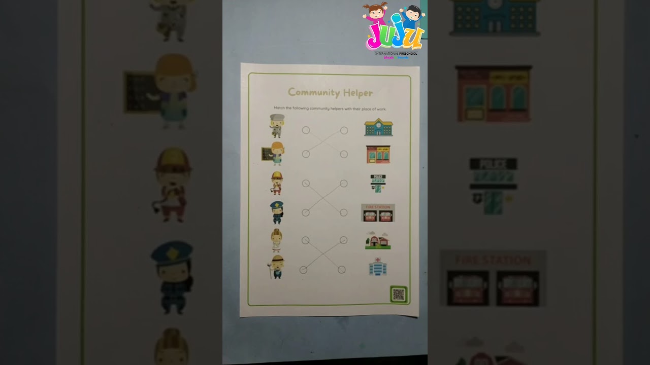 Community Helper worksheet