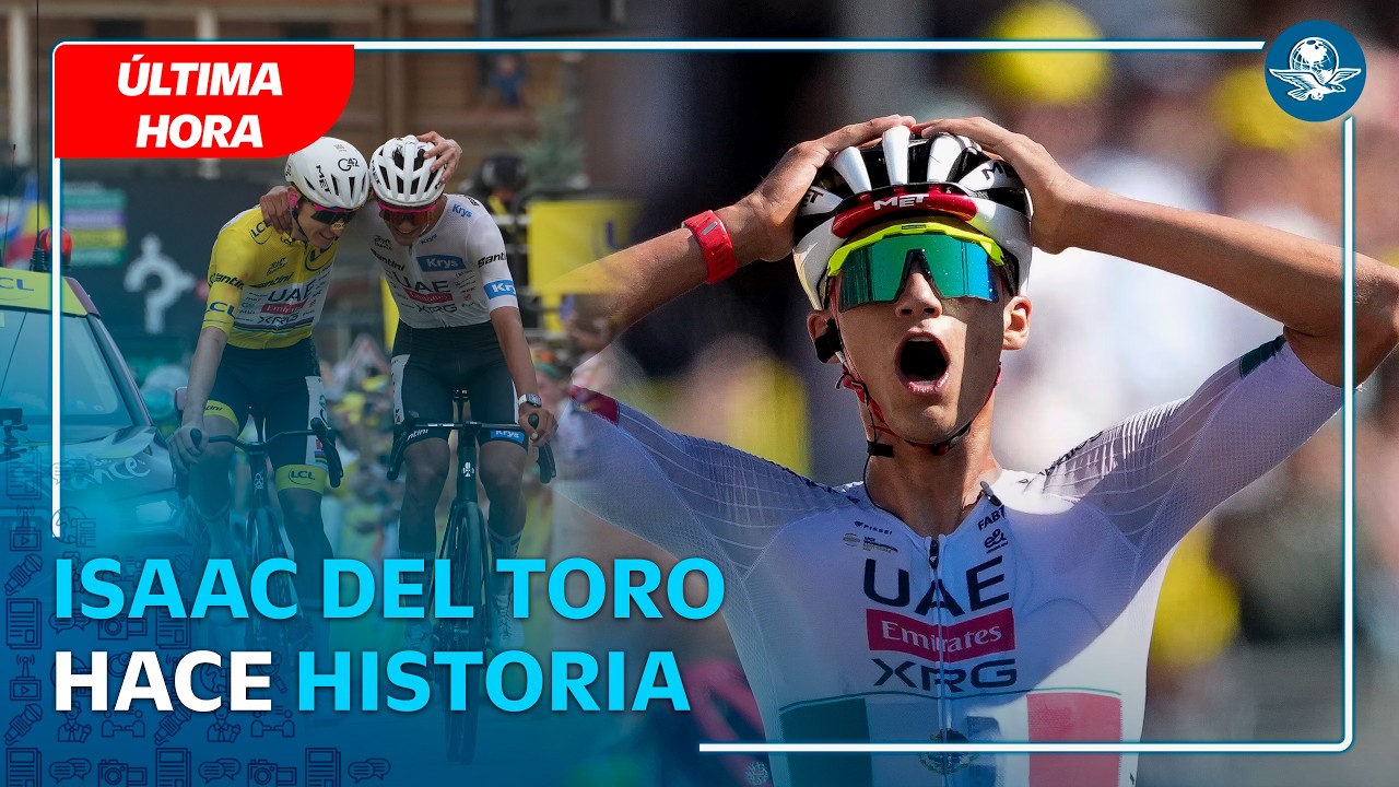 Isaac del Toro conquista el Tour de Francia con un histórico tercer lugar